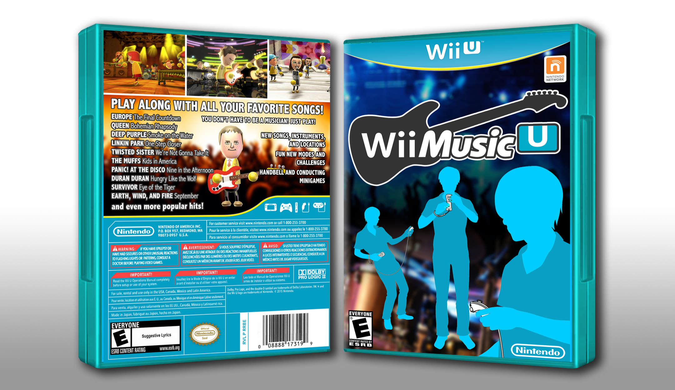 Wii Music U box cover