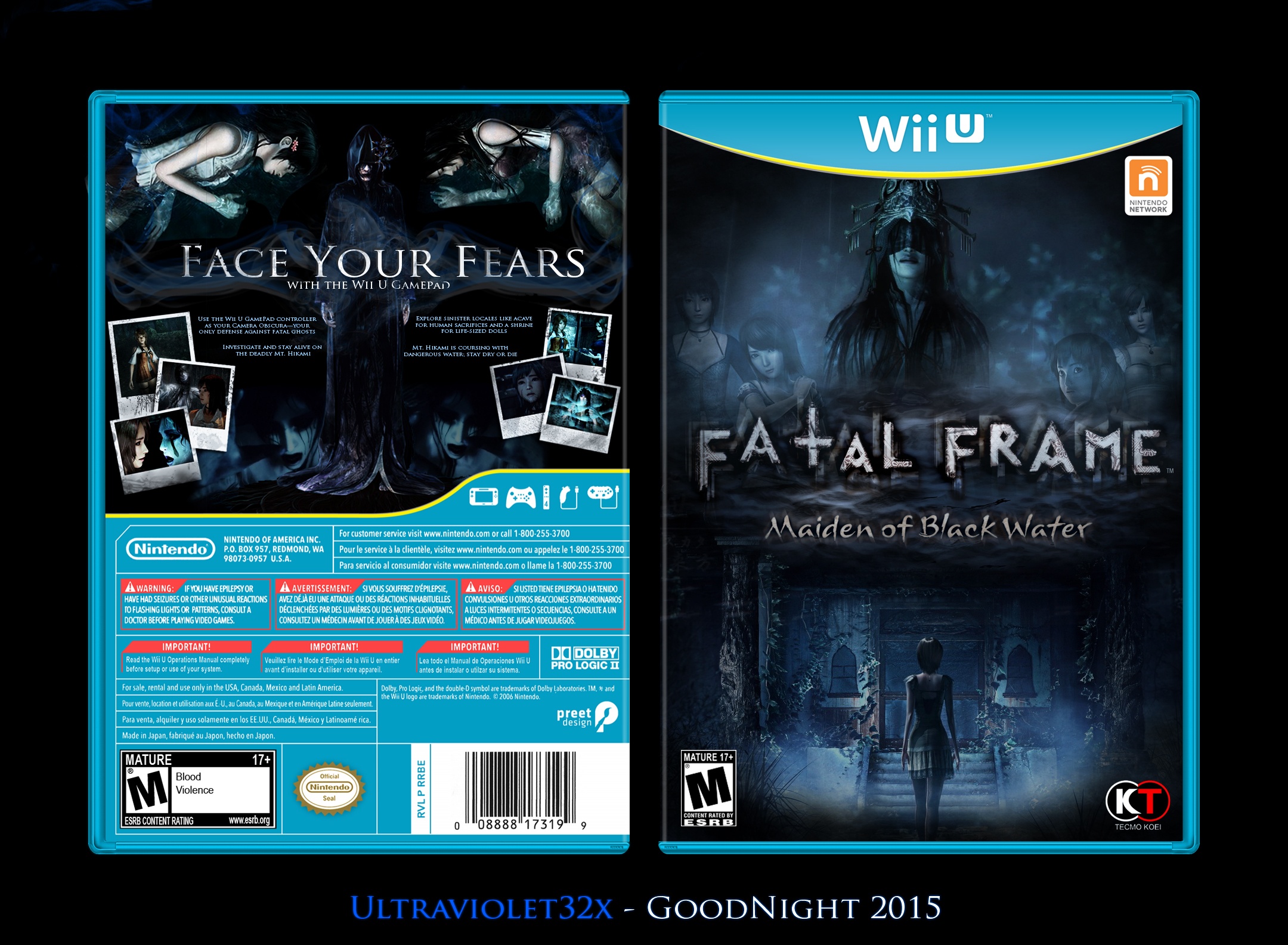 Fatal Frame: Maiden of Blackwater box cover