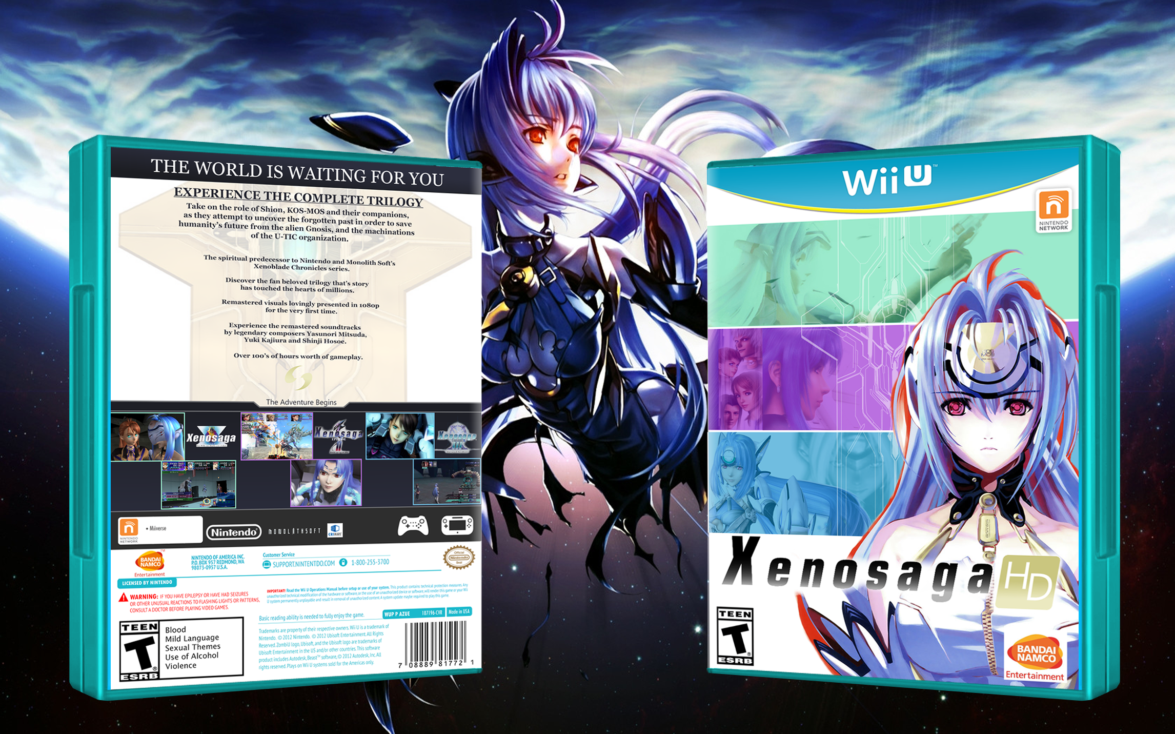 Xenosaga HD box cover