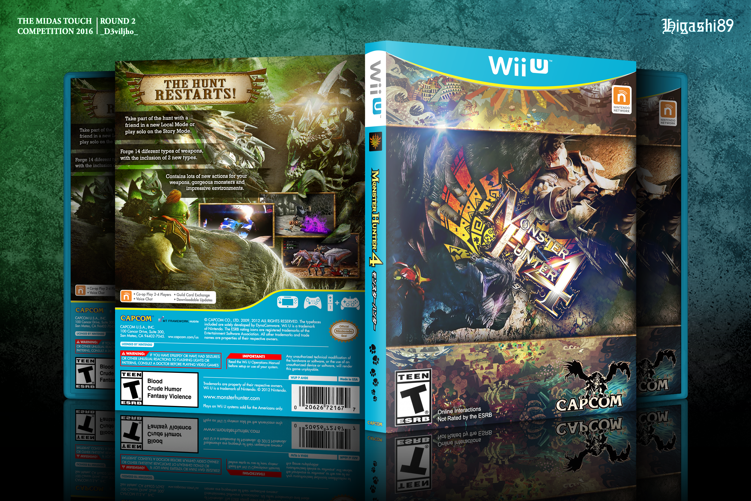 Monster Hunter 4 box cover