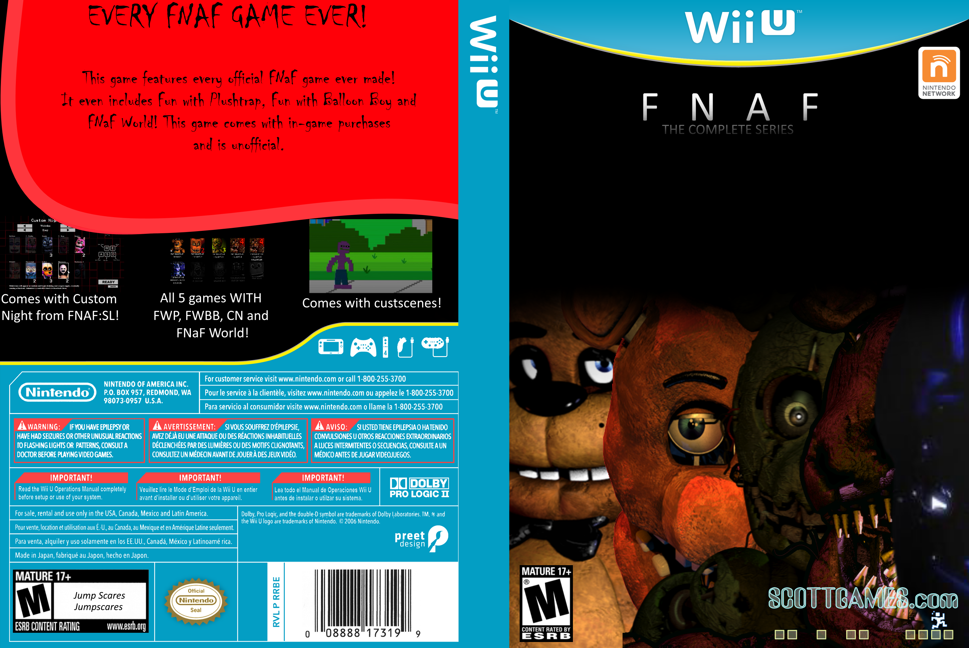 Five Nights at Freddy's: The Complete Series box cover