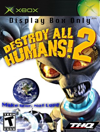 Destroy All Humans 2 box cover