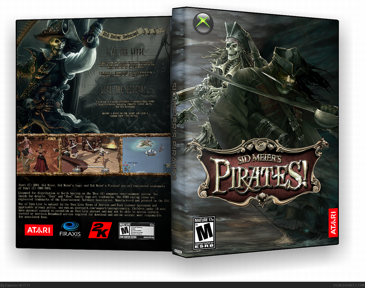 Sid Meier's Pirates! box cover