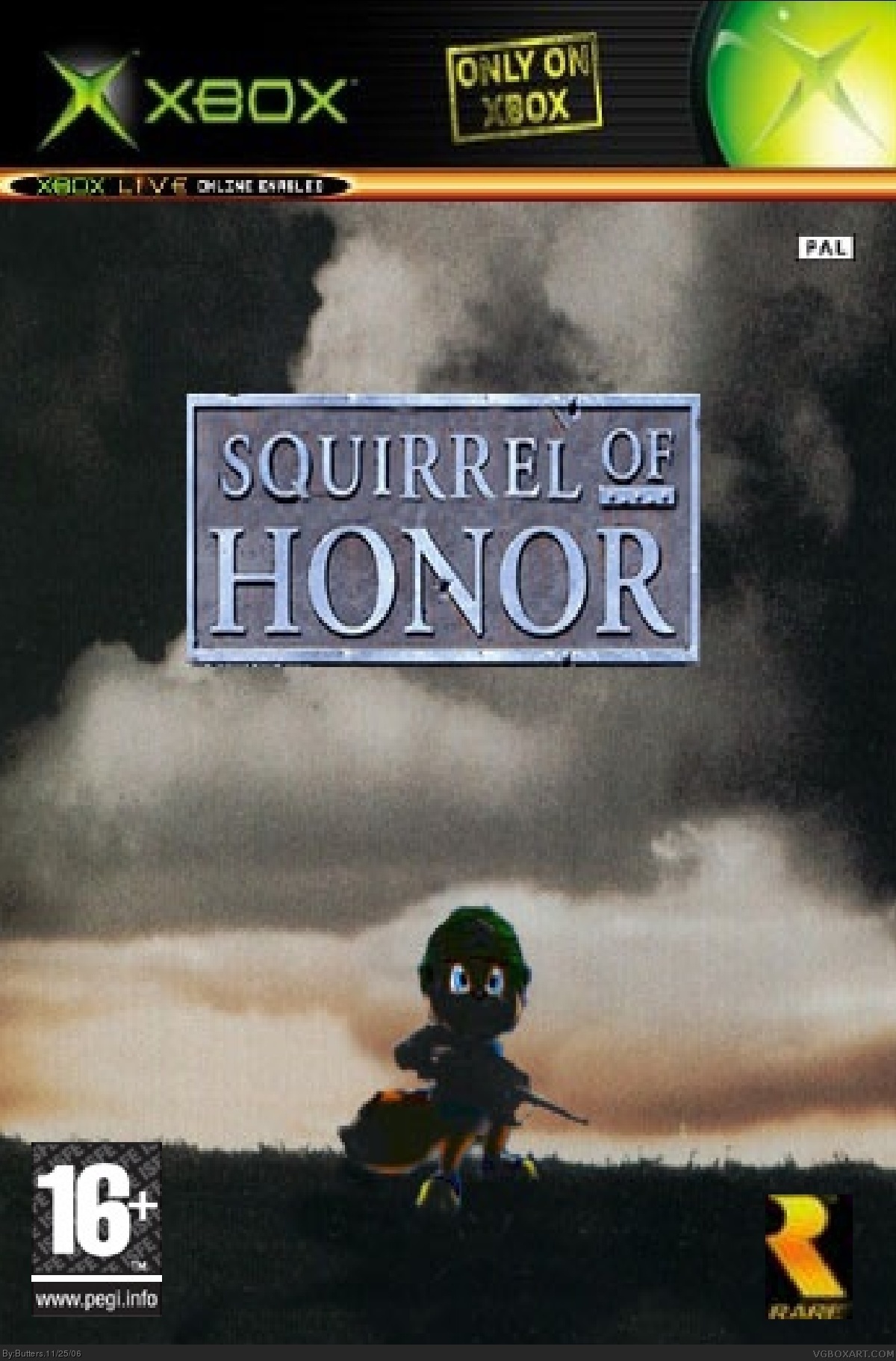 Squirrel Of Honor box cover