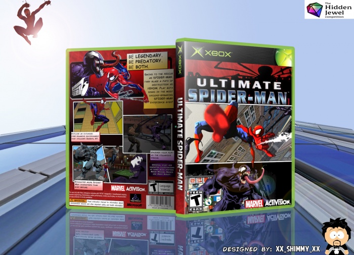 Ultimate Spider-Man box art cover