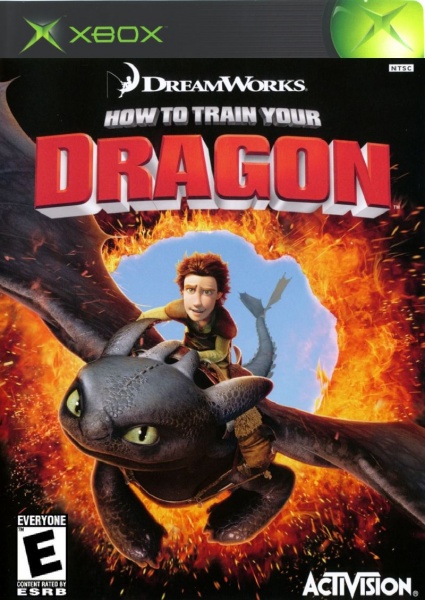 How to Train Your Dragon box art cover