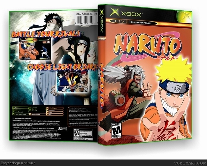 Naruto box art cover