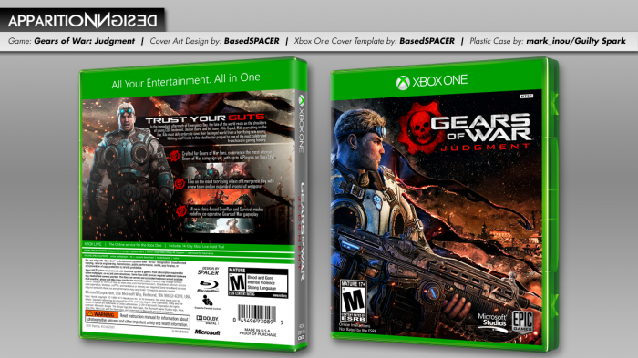 Gears of War: Judgment box art cover