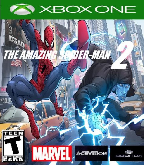 The Amazing Spider-Man 2 box cover