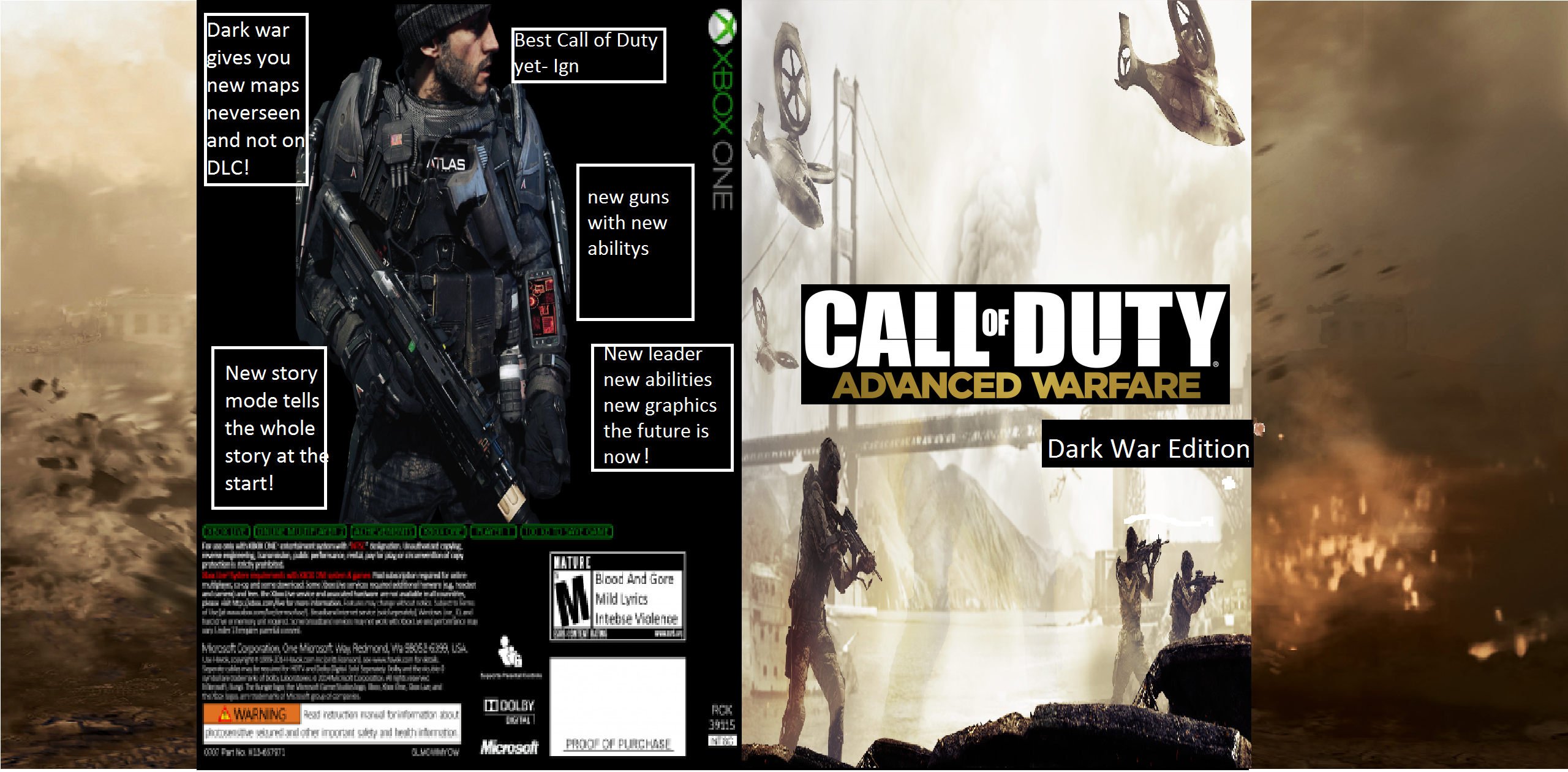 Call of Duty - Advanced Warfare box cover