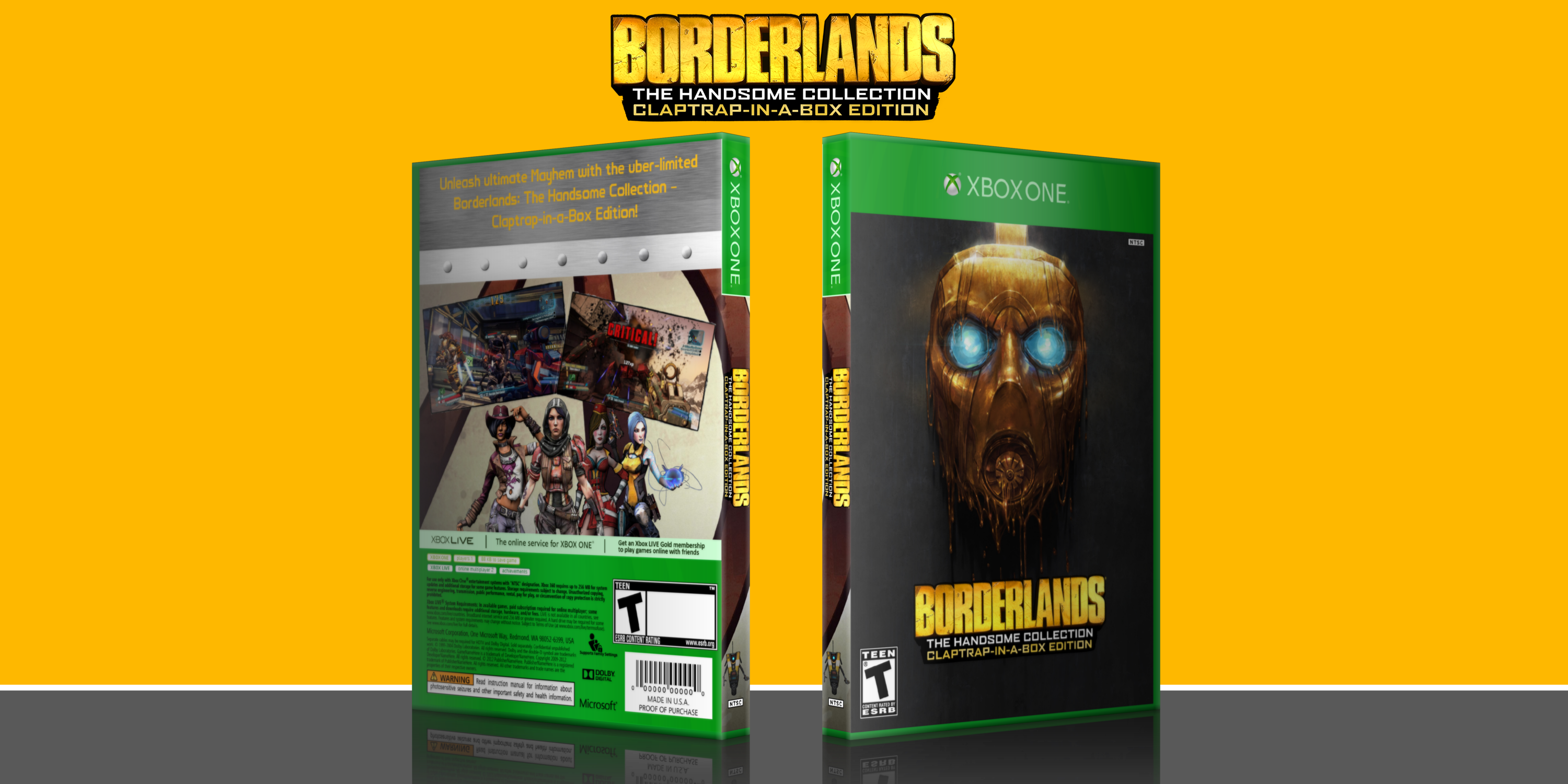 Borderlands The Handsome Collection box cover