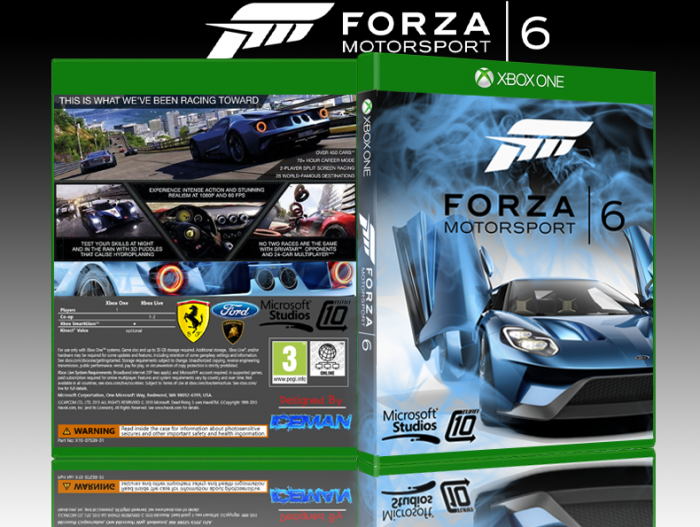 Forza 6 box art cover