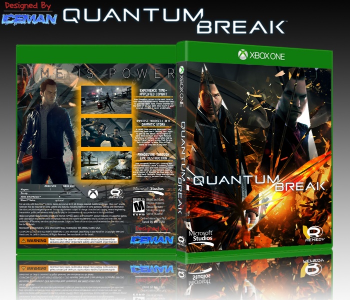 Quantum Break box art cover
