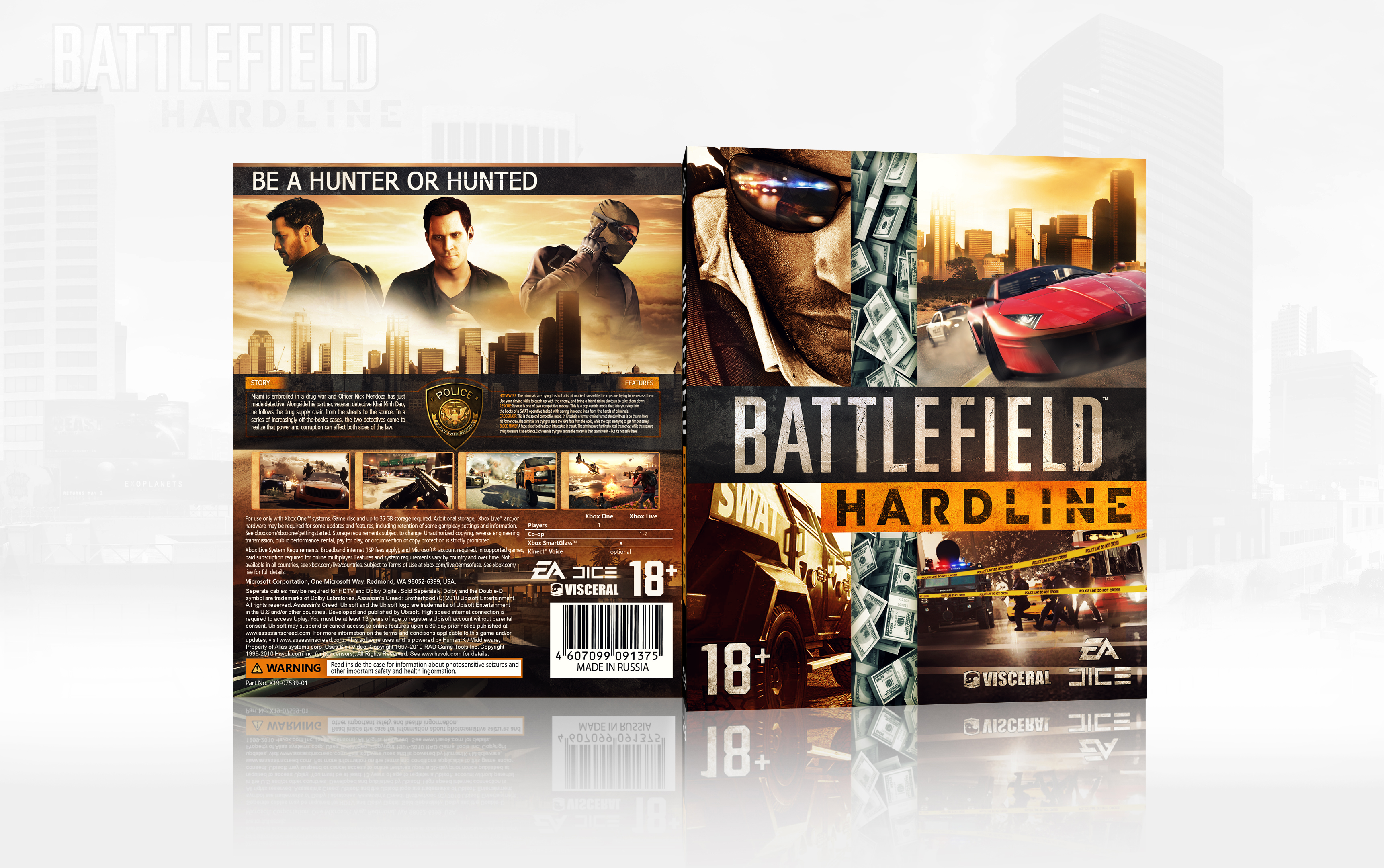 Battlefield Hardline box cover