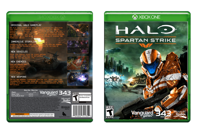 Halo: Spartan Strike box art cover