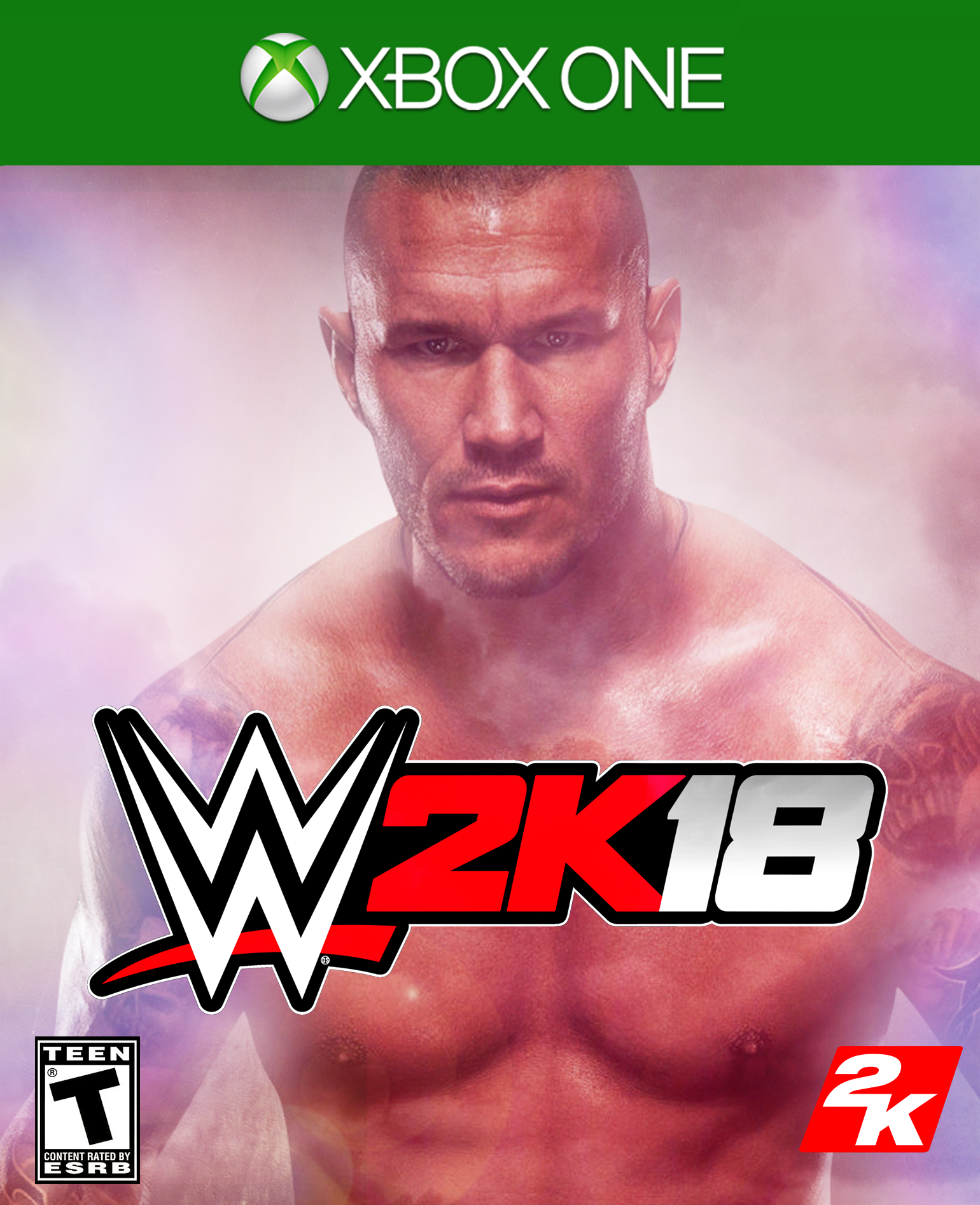 WWE 2K18 box cover