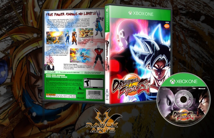 Dragon Ball Fighter Z box art cover