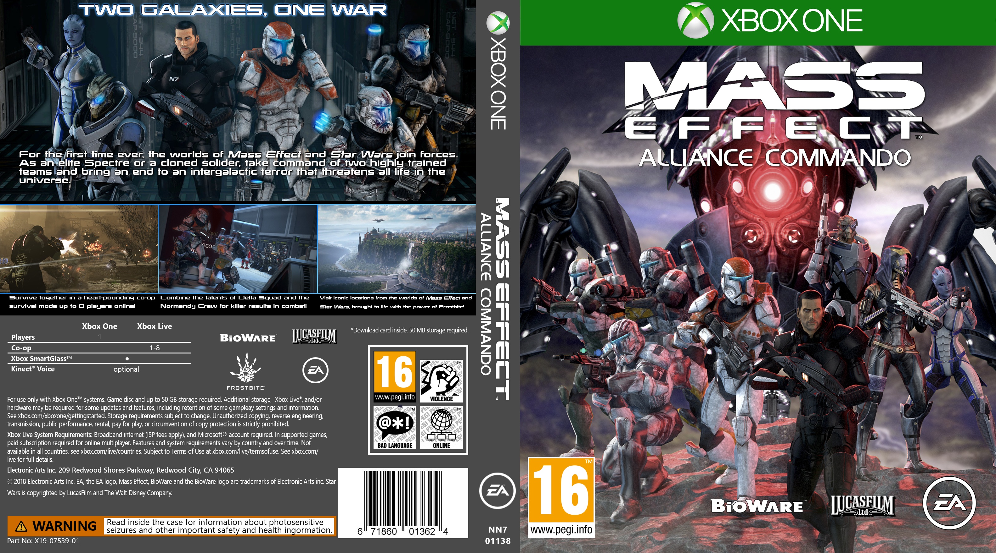 Mass Effect: Alliance Commando box cover