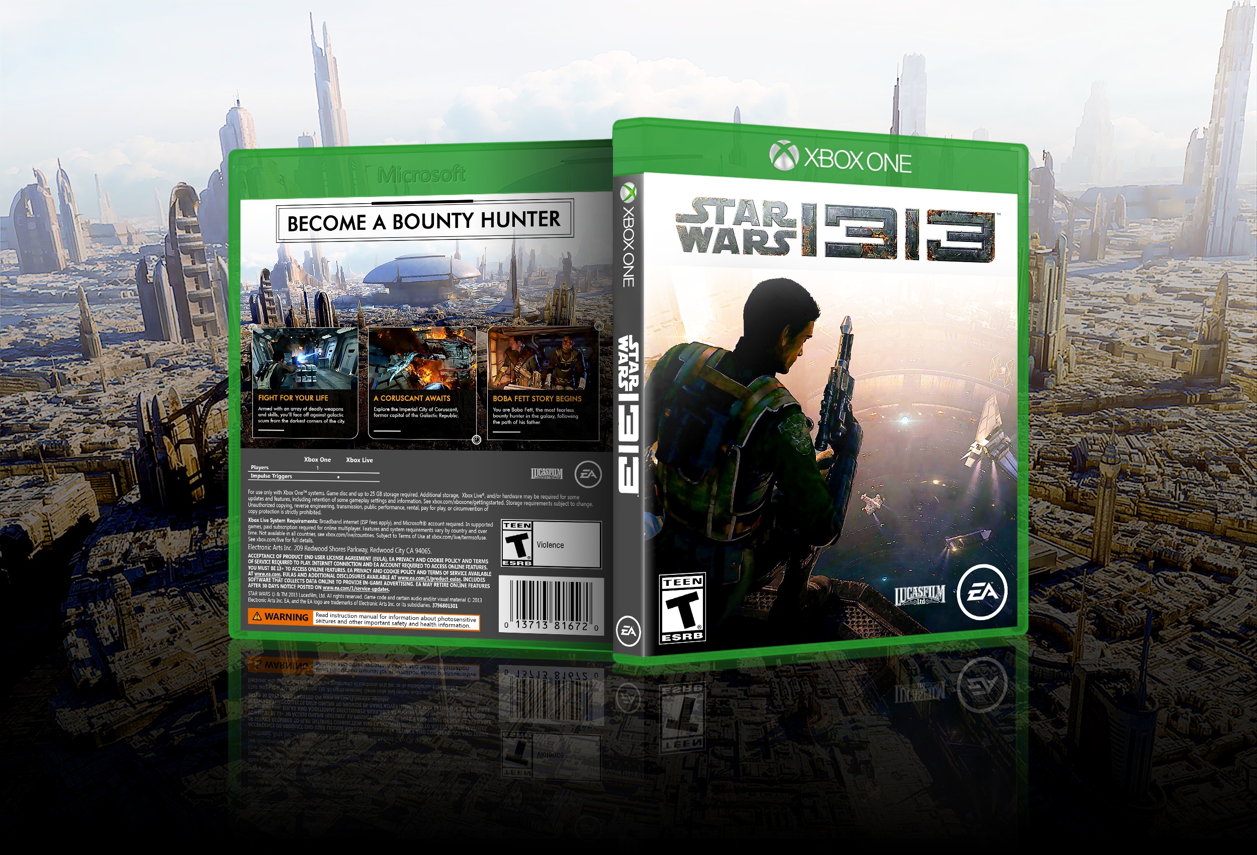 Star Wars 1313 box cover