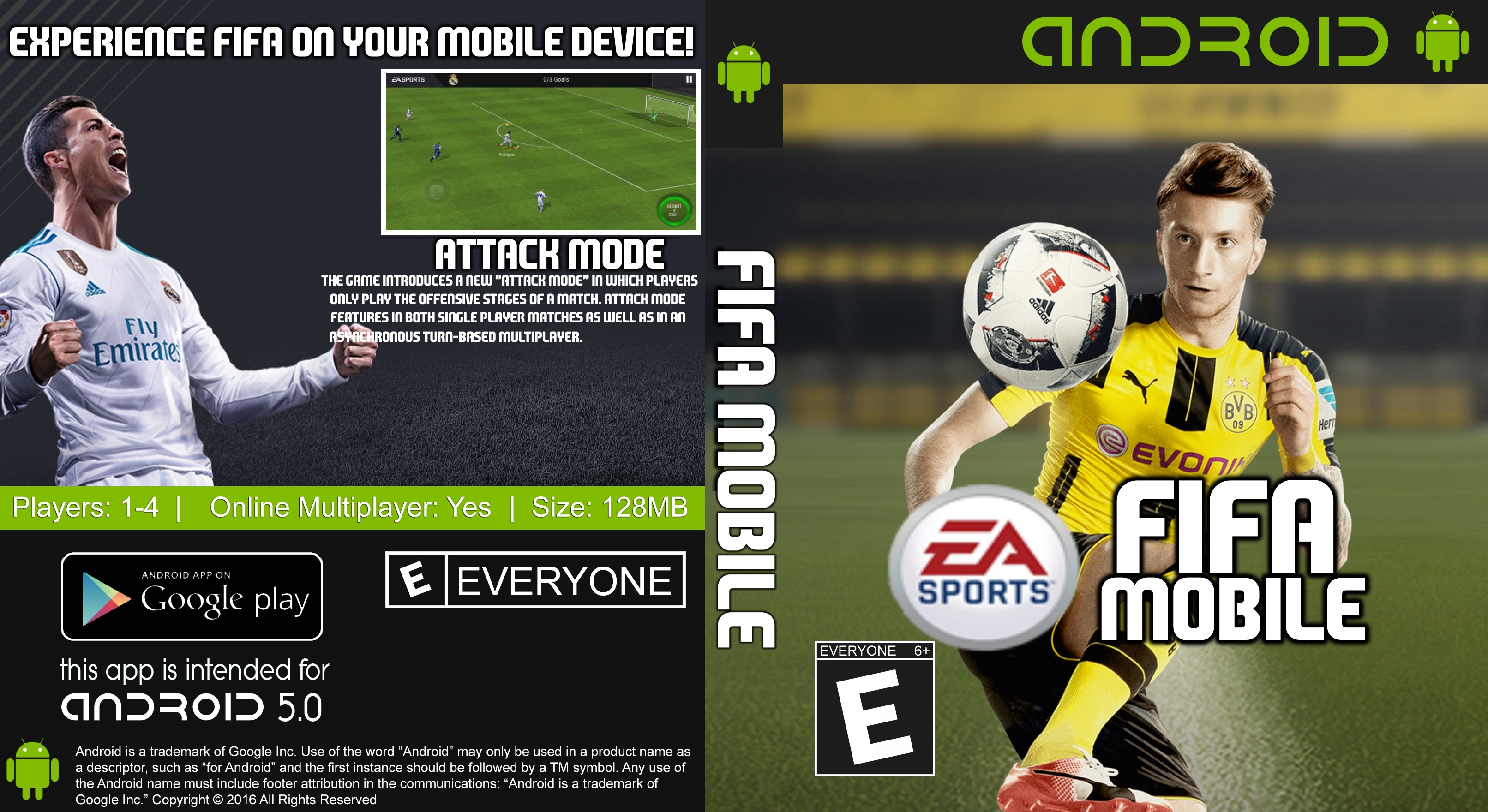 Fifa Mobile box cover