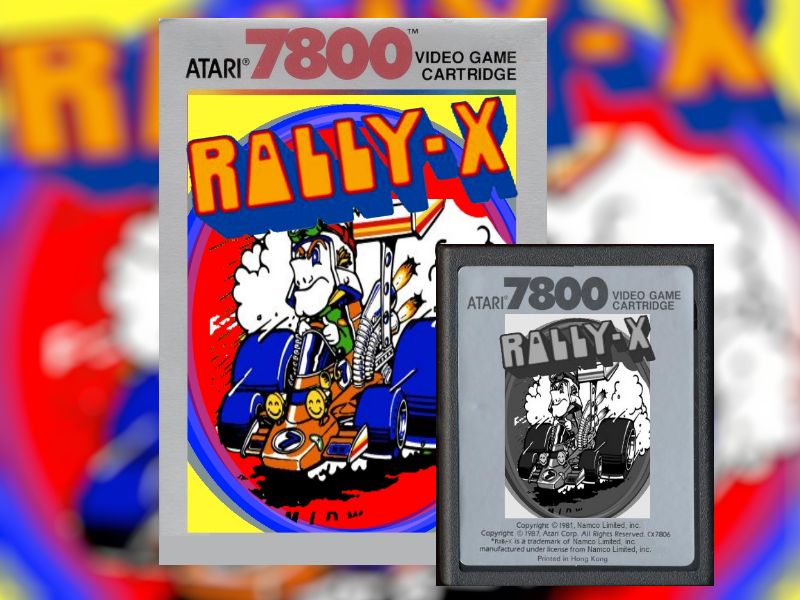 Rally-X (7800) box cover