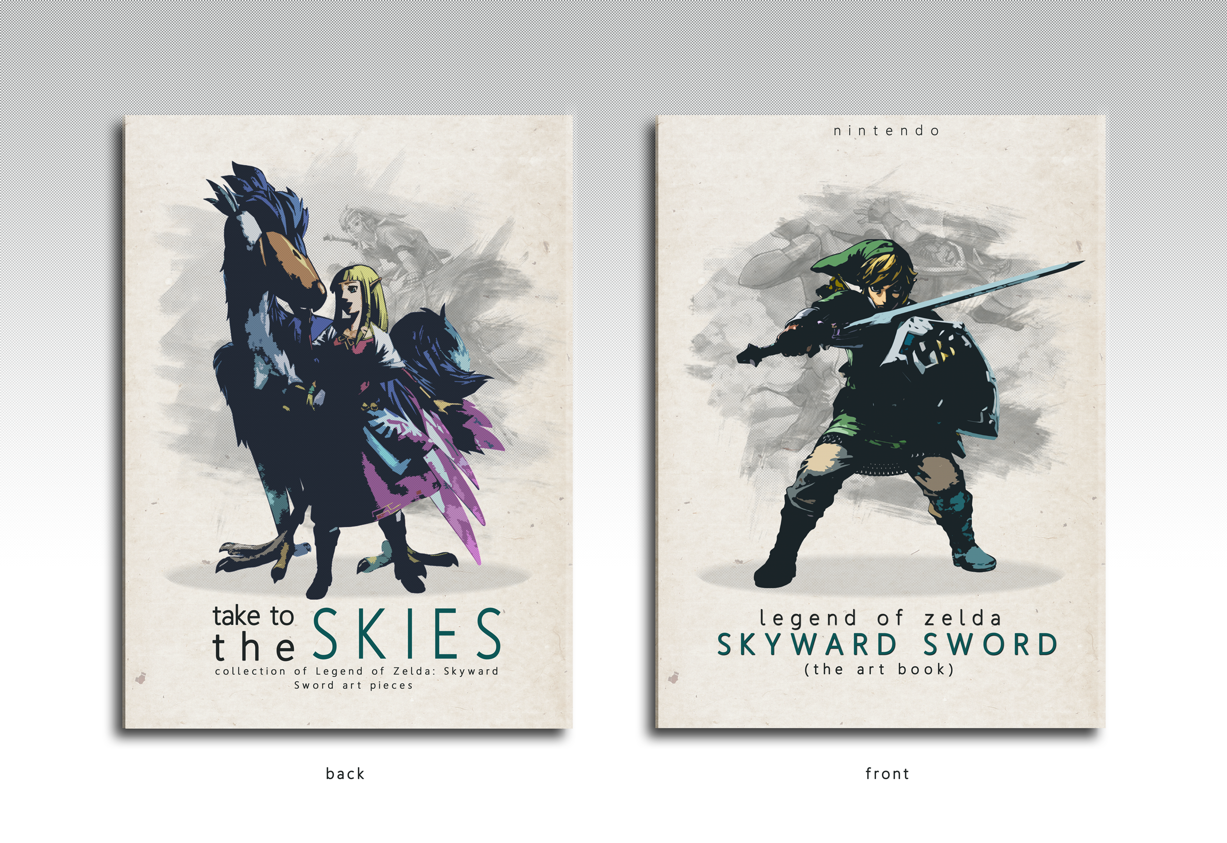 The Legend of Zelda: Skyward Sword Art Book box cover